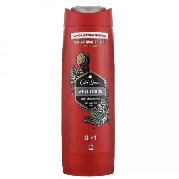 Old Spice Wolfthorn 3 In 1 Body-Hair-Face Wash ���� ��� ���� 3�1 ��� ����, ���� � ����� 