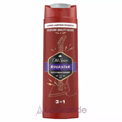 Old Spice Rockstar 3 In 1 Body-Hair-Face Wash    31  ,    