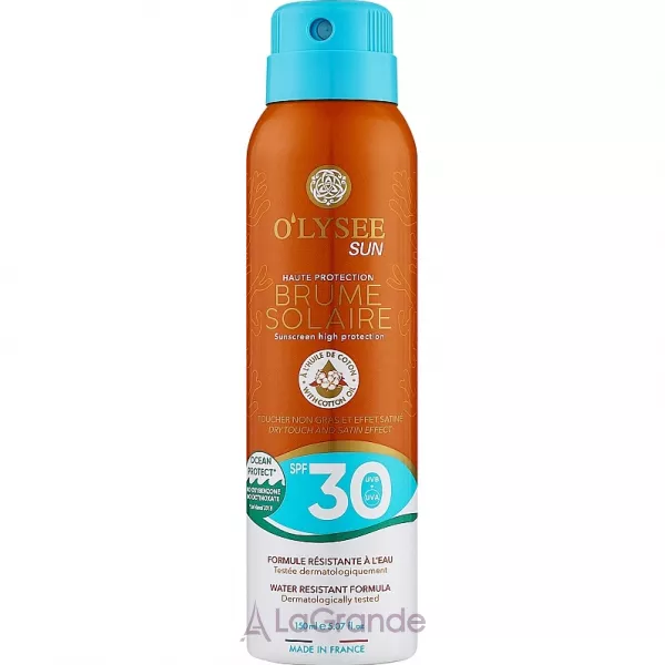 O'Lysee Sun Brume Solaire SPF30 Protection Sun �������������� ����� � SPF30