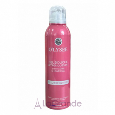 O'LYSEE Extra Foaming Shower Gel Fleur de Cerisier  -  