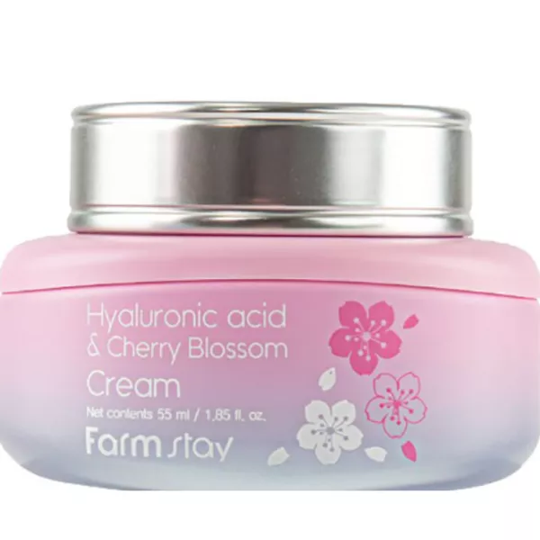 FarmStay Hyaluronic Acid & Cherry Blossom Cream ����������� ���� ��� ���� � ���������� ������� ������ � ������������ ��������