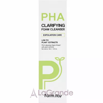 FarmStay PHA Clarifying Foam Cleanser      PHA 