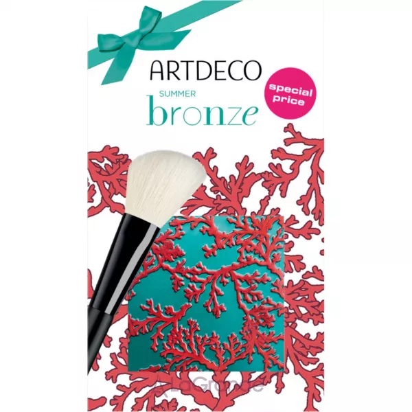 Artdeco Bronzing Powder & Powder Brush Set ���� (br/powder/10g + brush/1pcs)