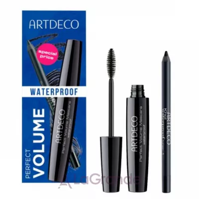 Artdeco Perfect Volume Mascara Waterproof Set  (mascara/10 ml + eye/liner/1.2 g)