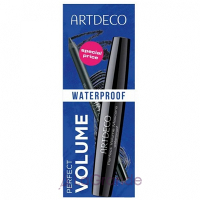 Artdeco Perfect Volume Mascara Waterproof Set  (mascara/10 ml + eye/liner/1.2 g)