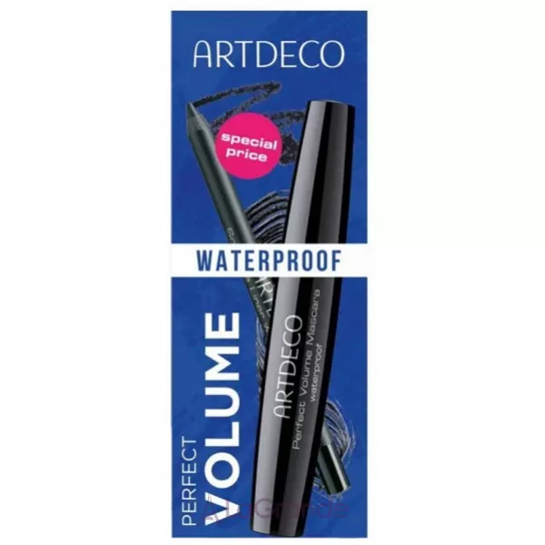 Artdeco Perfect Volume Mascara Waterproof Set ���� (mascara/10 ml + eye/liner/1.2 g)
