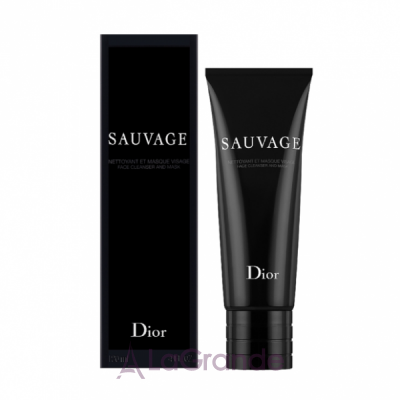 Christian Dior Sauvage Face Cleanser and Mask      