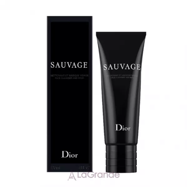 Christian Dior Sauvage Face Cleanser and Mask ��������� �������� � ����� ��� ����