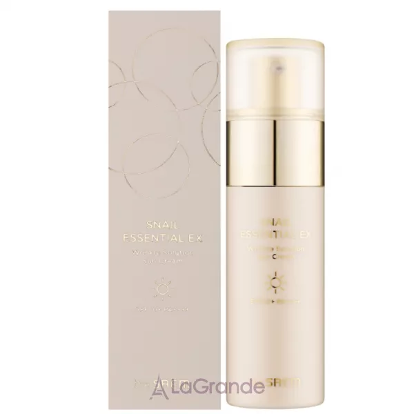 The Saem Snail Essential EX Wrinkle Solution Sun Cream SPF50+ PA++++ ������������� ���� SPF50+