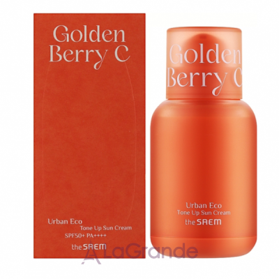 The Saem Urban Eco Golden Berry C Tone Up Sun Cream  