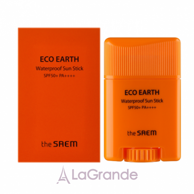 The Saem Eco Earth Waterproof Sun Stick SPF50+ PA++++     