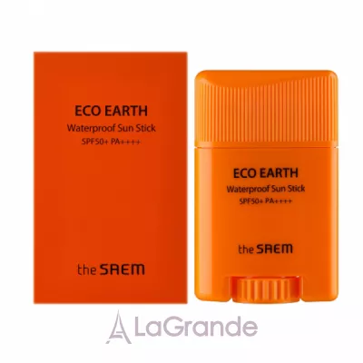 The Saem Eco Earth Waterproof Sun Stick SPF50+ PA++++     