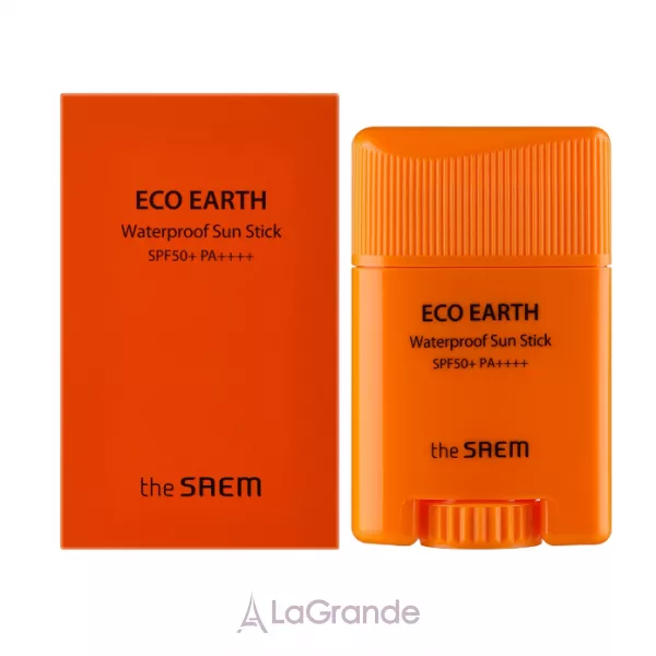 The Saem Eco Earth Waterproof Sun Stick SPF50+ PA++++ ���������� ������������� ��� ��� �������