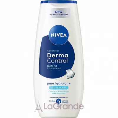 NIVEA Derma Control Defend Shower Gel -   