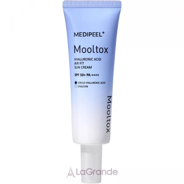 Medi-Peel  Hyaluronic Acid Mooltox Air Fit Sun Cream SPF 50+ PA++++ ������������� ���� ��� �������