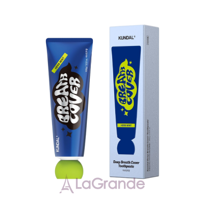 Kundal Deep Breath Cover Toothpaste Herb Mint    