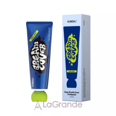 Kundal Deep Breath Cover Toothpaste Herb Mint    