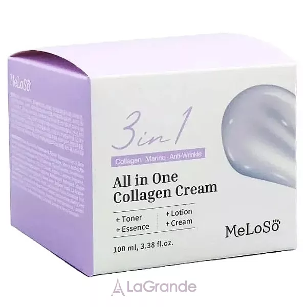 Meloso 3in1 All in One Collagen Cream ���� � ���������� ������������� 3-�-1