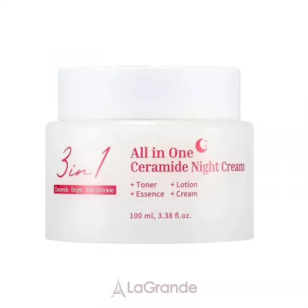 Meloso 3in1 All in One Ceramide Night Cream ������ ���� � ���������� ������������� 3-�-1
