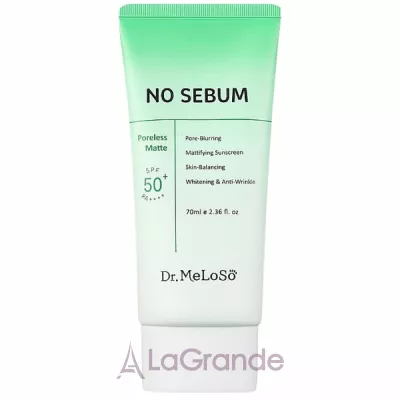 Meloso No Sebum Poreless Matte Sun Cream SPF50+     SPF50+