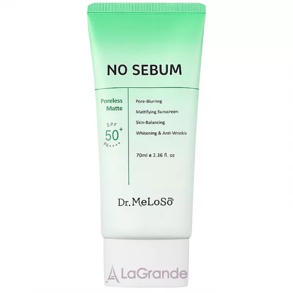 Meloso No Sebum Poreless Matte Sun Cream SPF50+ �������������� ���� ���������� ����������� SPF50+