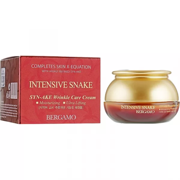 Bergamo Intensive Snake Wrinkle Care Cream ����������� ���������� ������-���� ��� �������