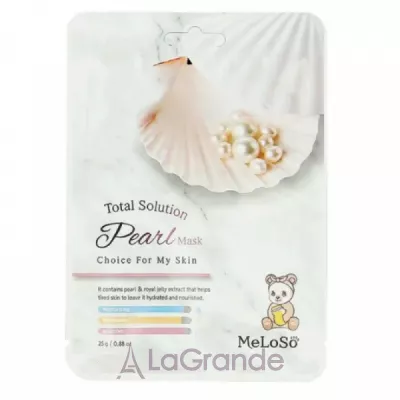 Meloso Pearl + Ceramide Anti Stress Balance Serum Mask -     