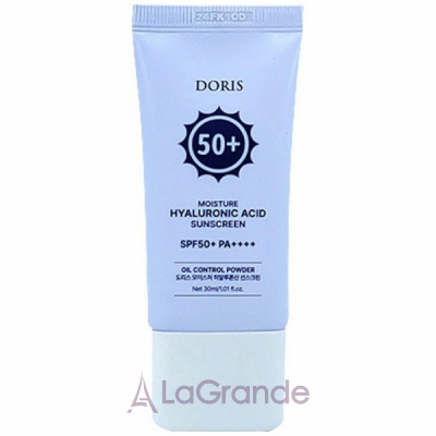 Doris Moisture Hyaluronic Acid Sunscreen SPF50+      SPF50+