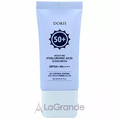 Doris Moisture Hyaluronic Acid Sunscreen SPF50+      SPF50+
