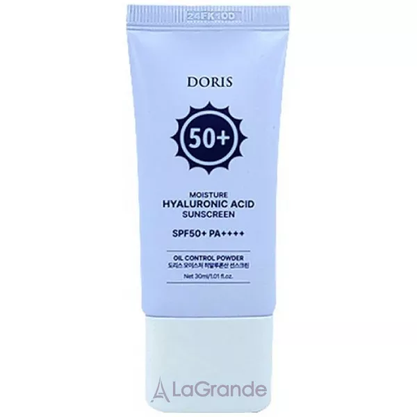 Doris Moisture Hyaluronic Acid Sunscreen SPF50+ ������������� ���� � ����������� �������� SPF50+