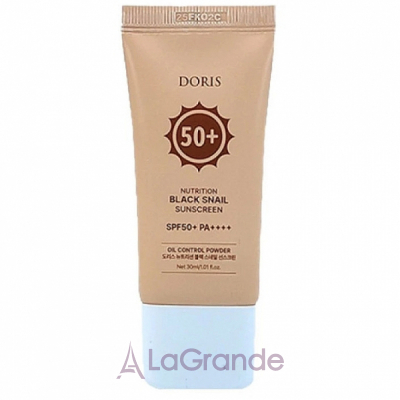 Doris Nutrition Black Snail Sunscreen SPF50+      SPF50+