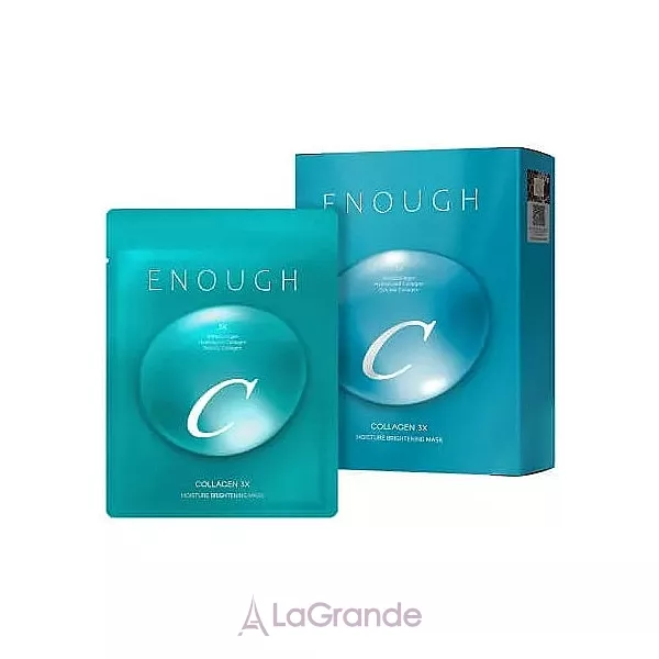 Enough Collagen 3X Moisture Brightening Sheet Mask �������� ����������� ����������� ����� ��� ���� � ����������