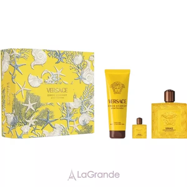 Versace Eros Energy ���� (����������� ���� 100 �� + ���� ��� ���� 150 �� + ����������� ���� 5 ��)