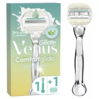 Gillette Venus Comfort Glide Olay Aloe Sensitive ������ c 1 ������� �������� � ���� ����
