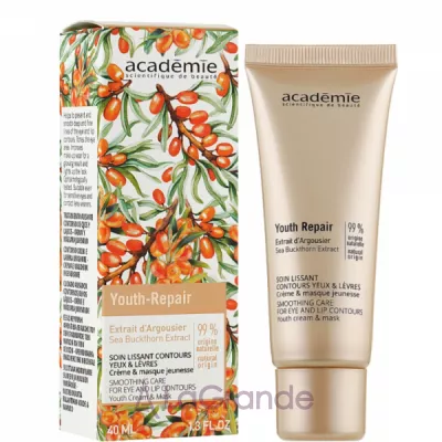 Academie Youth Repair Smoothing Care Eye & Lip Youth Cream & Mask  -       