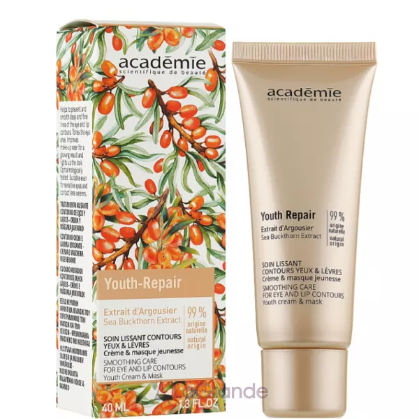 Academie Youth Repair Smoothing Care Eye & Lip Youth Cream & Mask ������������� ����-����� ��� ���� � ��� � ���������� ��������