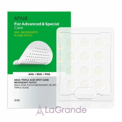 Anua Triple Acid Spot Care Microdart Patch     