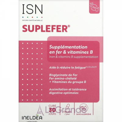 Ineldea Sante Naturelle Suplefer  