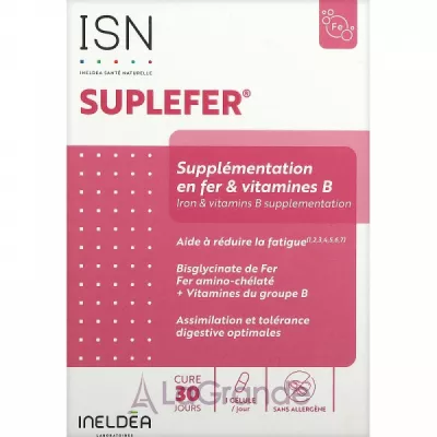 Ineldea Sante Naturelle Suplefer  
