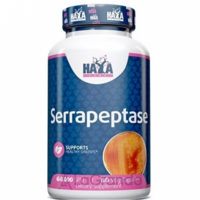 Haya Labs Serrapeptase 60,000 SPU   