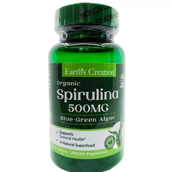 Earth's Creation Spirulina 500 mg ����������� ������� 