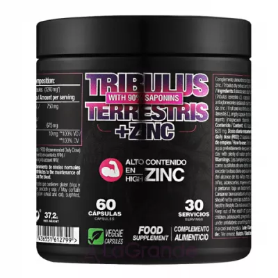 Zoomad Labs Tribulus Terrestris + Zinc  