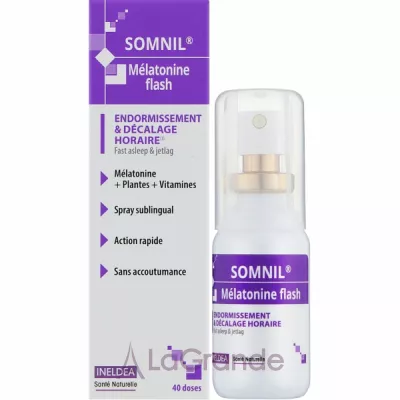 Ineldea Sante Naturelle Somnil Melatonine Flash    