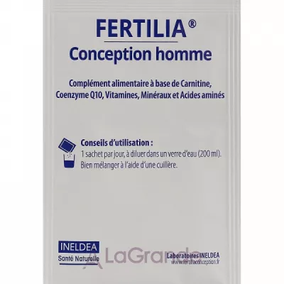Ineldea Sante Naturelle Fertilia Conception Homme    
