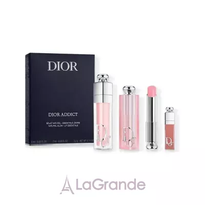 Christian Dior Addict  (lip/balm/6ml + lip/gloss/3.2g + lip/gloss/2ml)