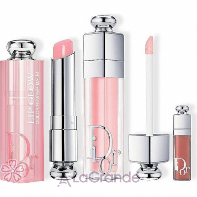 Christian Dior Addict  (lip/balm/6ml + lip/gloss/3.2g + lip/gloss/2ml)