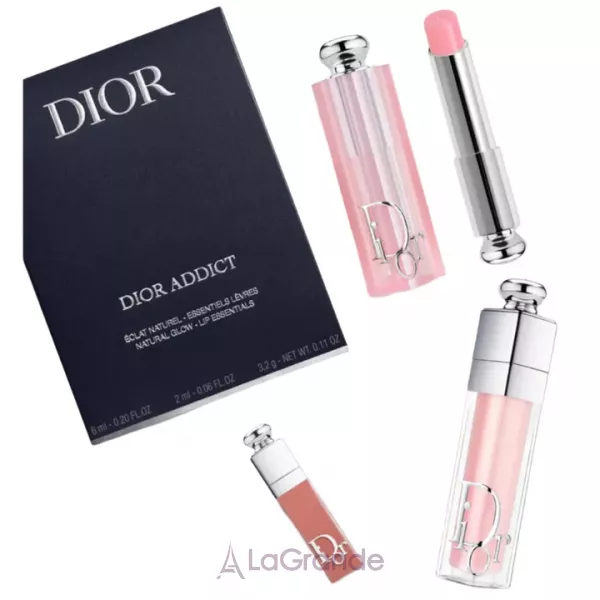 Christian Dior Addict ���� (lip/balm/6ml + lip/gloss/3.2g + lip/gloss/2ml)