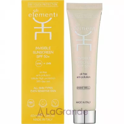 Gli Elementi Invisible Sunscreen SPF50+   SPF50+ ()
