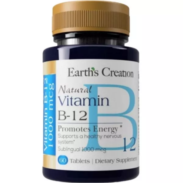 Earth's Creation Vitamin B-12 1000 mcg Sublingual ³������� �������� B-12 1000 ���