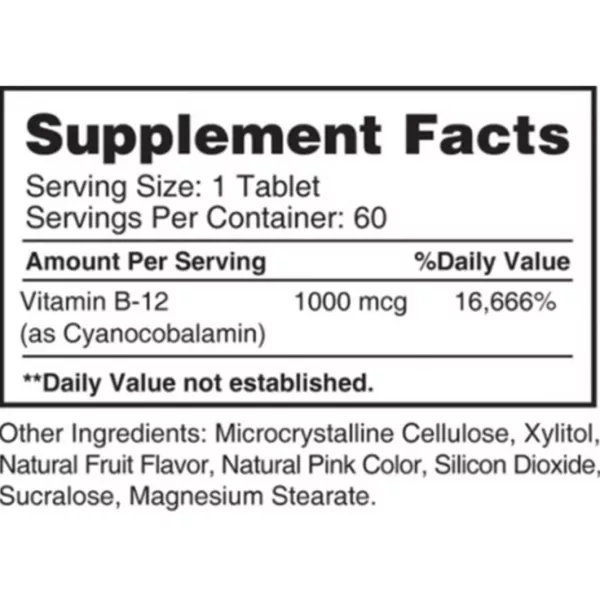 Earth's Creation Vitamin B-12 1000 mcg Sublingual ³������� �������� B-12 1000 ���